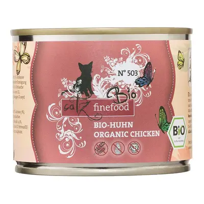 catz finefood Bio No. 503 kuřecí maso 6 × 200 g