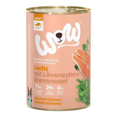 WOW Adult losos 6 × 400 g