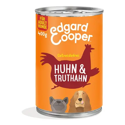 Edgard&Cooper Adult kuře a krocan 6 × 400 g