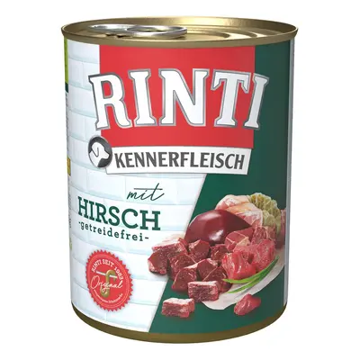 RINTI Kennerfleisch jelení maso 24 × 800 g