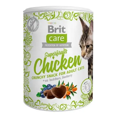 Brit Care Cat pamlsek Superfruits kuřecí maso 6× 100 g