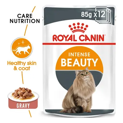 ROYAL CANIN Intense Beauty v omáčce pro krásnou srst 48 × 85 g