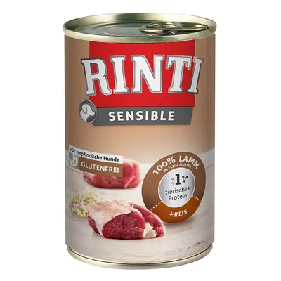 Rinti Sensible jehněčí a rýže 12 × 400 g