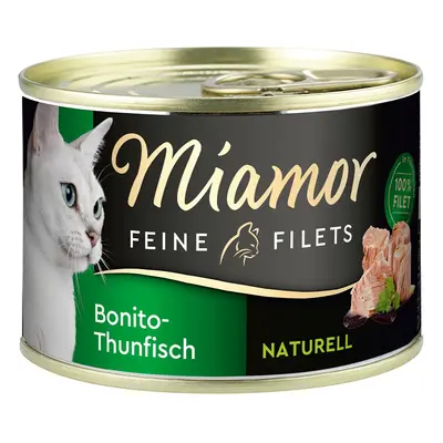 MIAMOR Feine Filets Naturelle, tuňák bonito 12 × 156 g