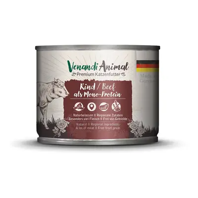 Venandi Animal – hovězí jako jediný zdroj bílkovin 6× 200 g