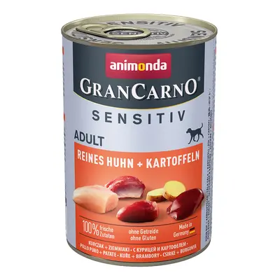 Animonda GranCarno Sensitiv čisté kuřecí maso s bramborami 24x400g