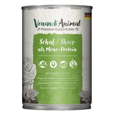 Venandi Animal skopové maso jako jediný zdroj bílkovin 24× 400 g