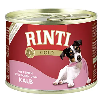 Rinti Gold s jemnými kousky telecího masa 24 × 185 g