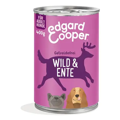 Edgard&Cooper Adult zvěřina a kachna 12 × 400 g