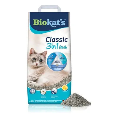 Biokat's Classic Fresh 3in1 Cotton Blossom Papier 10l