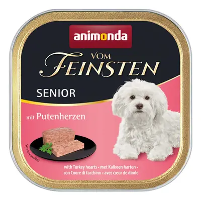 Animonda Vom Feinsten Senior krůtí srdce 22x150g