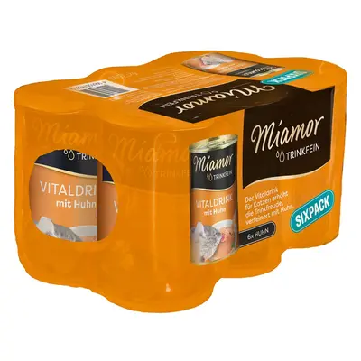 Miamor Trinkfein – Vitaldrink s kuřetem Balení 6 × 135 ml.