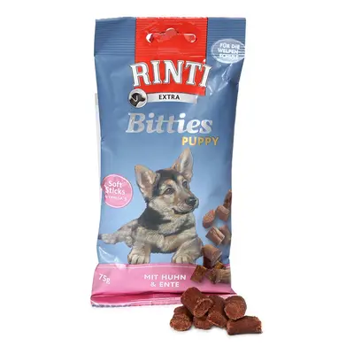 Rinti Extra Bitties Puppy kuře a kachna 4 × 75 g