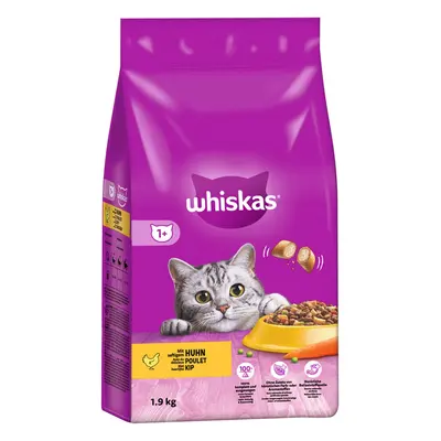 Whiskas Adult 1+ s kuřecím masem 1,9 kg