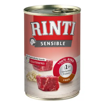 Rinti Sensible hovězí a rýže 24x400g