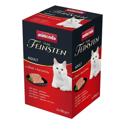 Animonda Vom Feinsten Adult hovězí a brambory 32 × 100 g