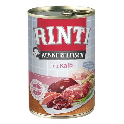 Rinti Kennerfleisch s telecím, 400 g 24 × 400 g