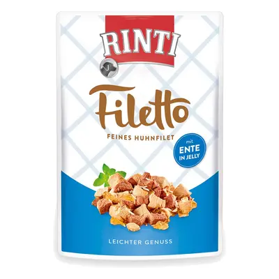 Rinti Filetto s kuřecím masem a kachnou v želé 24 × 100 g