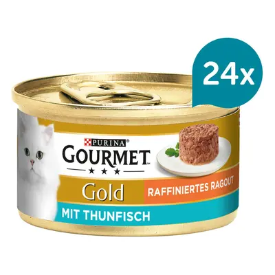 Gourmet Gold Raffiniertes Ragout – tuňák 24 × 85 g