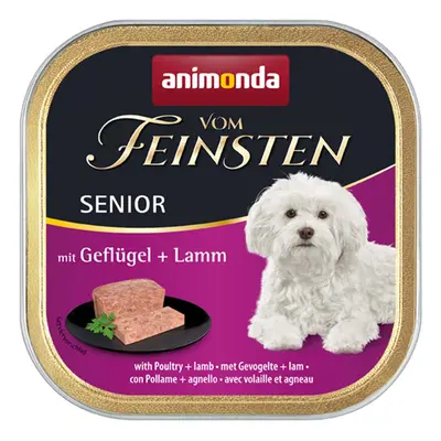 Animonda Vom Feinsten Senior drůbeží a jehněčí maso 22x150g