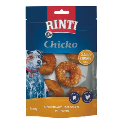 RINTI Chicko malý kroužek pro dlouhodobou zábavu z kousání 15 × 30 g