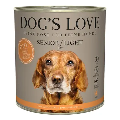 DOG’S LOVE SENIOR krůta 12× 400 g