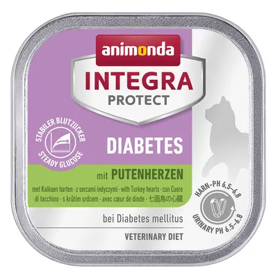 Animonda Integra Protect Diabetes s krůtími srdci 16x100g