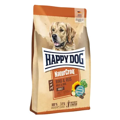 Happy Dog NaturCroq hovězí a rýže 15 kg