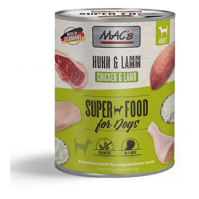 MAC's Dog kuřecí a jehněčí 12 × 800 g