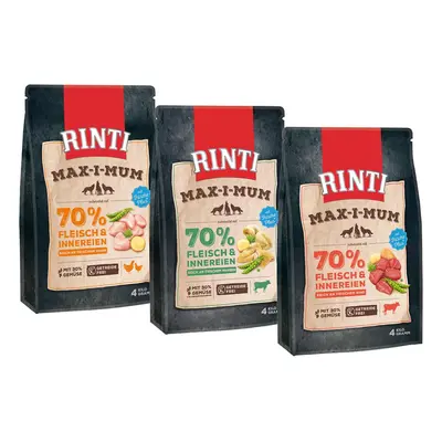 Rinti Max-i-Mum, zkušební balení 3 × 4 kg