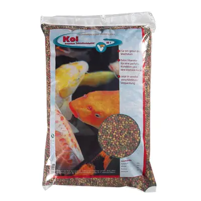 Velda Koi Pellets Premium krmivo pro ryby, 15 l