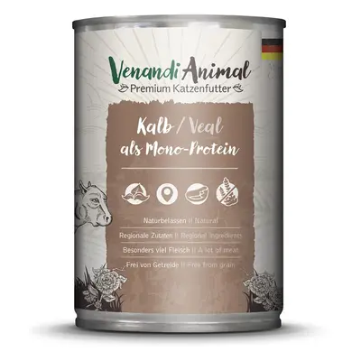 Venandi Animal – telecí jako jediný zdroj bílkovin 24× 400 g