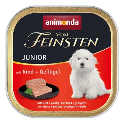 Animonda Vom Feinsten Junior hovězí a drůbež 22x150g