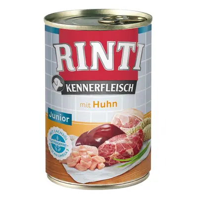 Rinti Kennerfleisch JUNIOR s kuřecím 24x400g