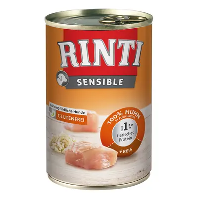 RINTI Sensible kuřecí maso + rýže 12 × 400 g