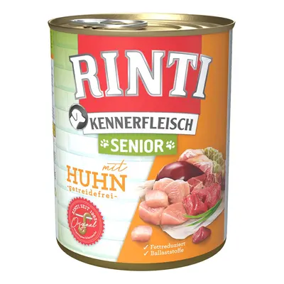 Rinti Kennerfleisch SENIOR s kuřecím masem 12 × 800 g