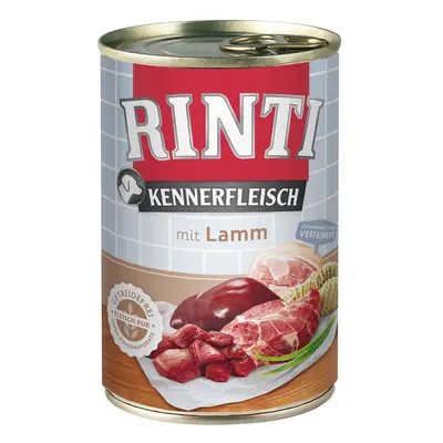 Rinti Kennerfleisch s jehněčím, 400 g 24 × 400 g