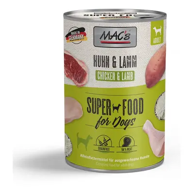 MAC's Dog kuřecí a jehněčí 6 × 400 g