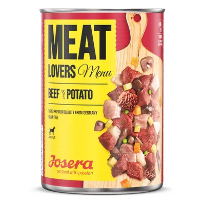 Josera Meat Lovers Menu Beef with Potato 6 × 400 g