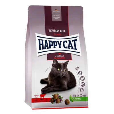 Happy Cat Sterilised Adult hovězí z předhůří Alp 300 g