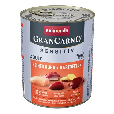 Animonda Grancarno Sensitiv Huhn & Kartoffel, kuřecí a brambory 6x800g