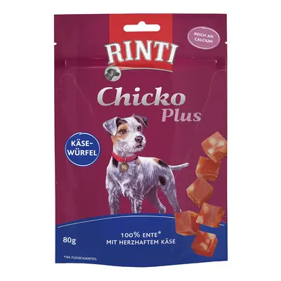 RINTI Chicko Plus sýrové kostky s kachním masem 6 × 80 g