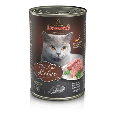 Leonardo Premium All-Meat 6× 400 g Vysoký podíl jater