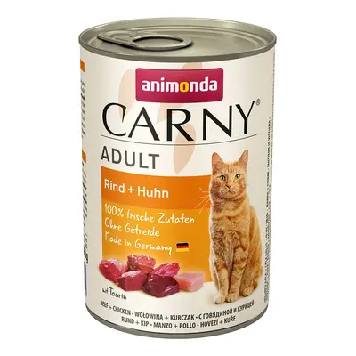 Animonda Carny Adult hovězí a kuřecí maso 24x400g