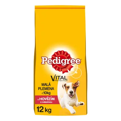 Pedigree Adult Mini s hovězím a zeleninou 2x12kg