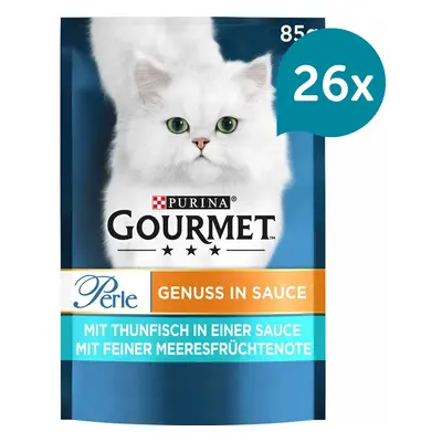 Gourmet Perle Genuss v omáčce s tuňákem 26 × 85 g