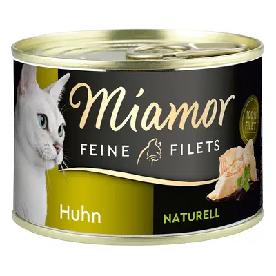 Miamor Feine Filets Naturelle, kuřecí maso, 156g plechovka 24 × 156 g