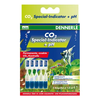 Dennerle CO2 Profi-Line speciální indikátor + hodnota pH