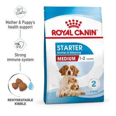 ROYAL CANIN MEDIUM Starter pro březí feny a štěňata středně velkých plemen 15 kg