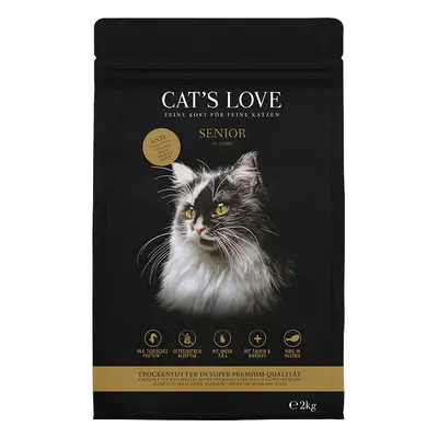 CAT'S LOVE granule Senior kachna 2 kg